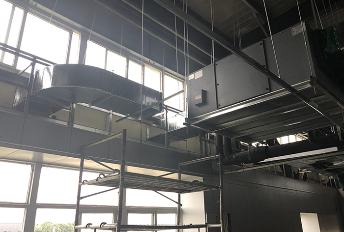 宿遷國邦玻璃科技公司中央空調(diào)項(xiàng)目